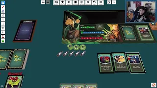 Slay The Spire Boardgame solo Silent playthrough Act 1 (on TTS)