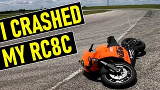 I Crashed My Super Rare Motorcycle 😭