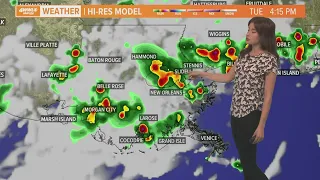 New Orleans Weather: More downpours are on the way Tuesday