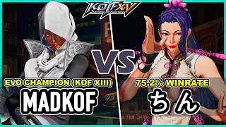 KOF XV 🔥 Madkof (K'/Najd/Heidern) vs ちん (Benimaru/Luong/Ryo)