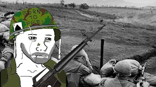 "We gotta get outta this place" but you're defending Khe Sanh 1968