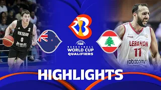 New Zealand vs Lebanon | FIBA World Cup Qualifiers 2023