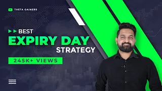 Expiry day Option Selling Strategy | Theta Gainers