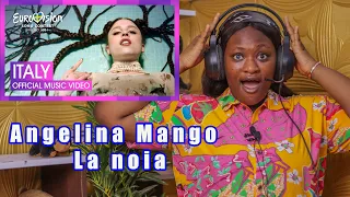 Angelina Mango - La Noia | Italy 🇮🇹 | Official music video | Eurovision 2024 - REACTION !!