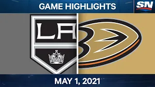 NHL Game Highlights | Kings vs. Ducks – May 1, 2021