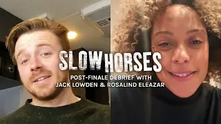 SLOW HORSES Post-Finale Debrief with Jack Lowden & Rosalind Eleazar | Apple TV+ and ATX TV