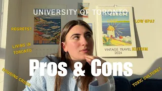 pros & cons of the university of toronto!