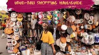 Shopping in UBUD - Bali | Where to Shop in Bali