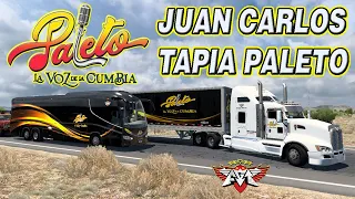 NUEVO AUTOBUS Y TRAILER DE JUAN CARLOS TAPIA PALETO LA VOZ DE MEXICO