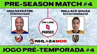 NHL ® 09 PC Online (24 Mod) - PRE-SEASON MATCH #3 - NY Islanders (brterrazi) VS Vegas (cecwallace)