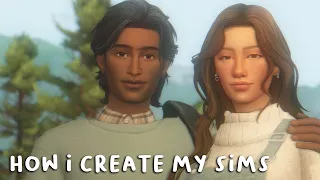 how i make my sims + sims dump┊the sims 4