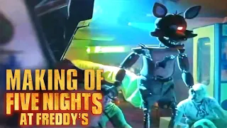 Making of the Five Nights at Freddy's movie - Behind the Scenes | Puppeteers and Stunt Performers