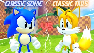 CLASSIC SONIC VS CLASSIC TAILS (Who is better || Sonic Speed Simulator)