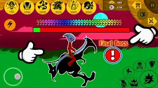 NEW EDITION GRIFFON VS NEW FINAL BOSS MAXIMUM HP9999 | STICK WAR LEGACY HACK