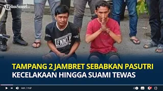 Tampang Dua Jambret Sebabkan Pasutri Kecelakaan hingga Suami Tewas di Medan, Beraksi di Sore Hari