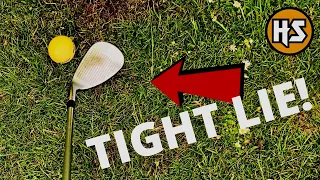 How to Hit a LOB/ FLOP Shot from a TIGHT LIE