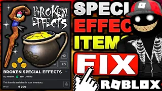 FIXING THE RARE BROKEN SPECIAL EFFECT ACCESSORIES!? (ROBLOX)