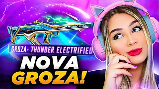 Chegou a nova GROZA  DA INCUBADORA EXPLOSÕES BEATZ no FREE FIRE