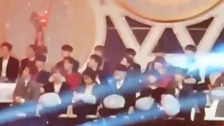 [Fancam] Seventeen & Super Junior reaction to BTS "NOT TODAY"