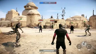 So We Were Playing Baseball With The Enemy Team | STAR WARS BATTLEFRONT 2 Olympics