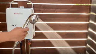 How to install a portable hot water heater——thermomate AZ132