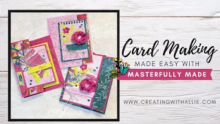 NEW Card Class featuring fun folds with the Masterfully Made Suite from Stampin' Up!