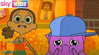 Home: Adventures with Tip and Oh - Snow day - DreamWorks - Sky Kids Show