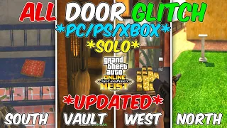 *UPDATED* All Door Glitch In CAYO PERICO Heist For ALL PLATFORMS | SOLO | Step By Step | GTA Online