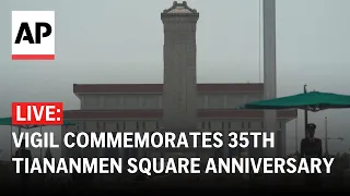 LIVE: Taipei vigil marks 35th anniversary of Tiananmen Square pro-democracy protests