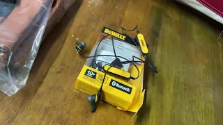 Dewalt headphones