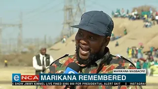 Marikana survivor speaks about his life since being shot 9 times