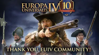 Thank You EUIV Community!