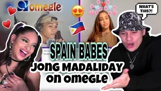 Latinos react to Jong Madaliday SINGING to STRANGERS on OMEGLE