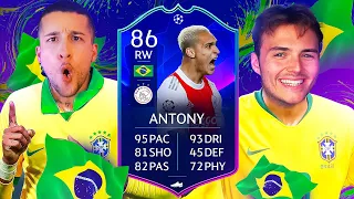 FIFA 22: SAMBA ANTONY RTTK SQUAD BUILDER BATTLE gegen NORAGEGAMING😂😡