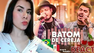 React Israel & Rodolffo - Batom De Cereja (Aqui e Agora)-GVanessa