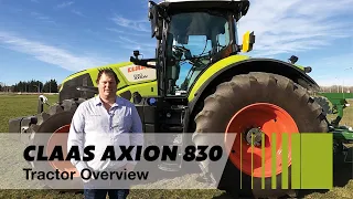 CLAAS AXION 830 Tractor Overview | CLAAS Harvest Centre