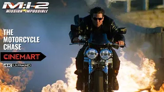 MISSION: IMPOSSIBLE 2 (2000) | The Motorcycle Chase 4K UHD
