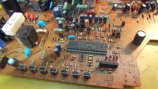 Ремонт телевизора из 90-х. Nec FS-2181SKB. Understanding the Horizontal circuits. TV Reparaturen.
