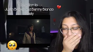 LONELY BY JUSTIN BIEBER AND BENNY BLANCO REACTION // Angelica Lepe