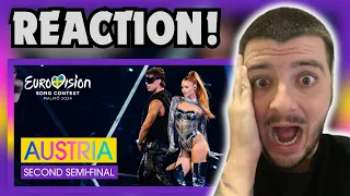 Kaleen - We Will Rave (LIVE) | Austria 🇦🇹 | Second Semi-Final | Eurovision 2024 REACTION