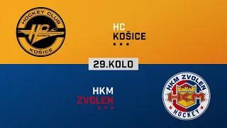 29.kolo HC Košice - HKM Zvolen HIGHLIGHTS