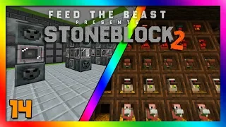 Stoneblock 2 Modpack - More Automation and Chickens!! Episode 14 [Modded Minecraft 1.12.2]