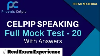 CELPIP Speaking Test - 20 : Top Tips and Model Answers | Expert Guide for Success!