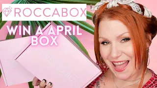 UNBOXING ROCCABOX APRIL 2021 BEAUTY SUBSCRIPTION BOX - *GIVEAWAY*