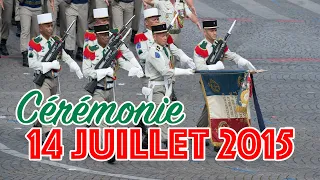 Cérémonie 14 juillet 2015