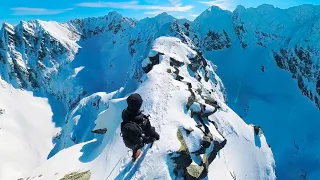 Tatra Mountains in Winter - 20 km on foot to Koscielec (2155m)