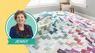 Make a "Lakeview Terrace" Quilt with Jenny Doan of Missouri Star (Video Tutorial)