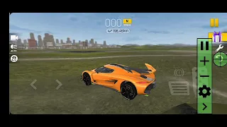 playing exterme car driving but I have Auto clicker