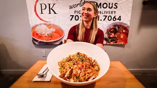 This 8lb Vegas Pasta Challenge Costs $200 If You Fail | PK's Voodoo Pasta Challenge