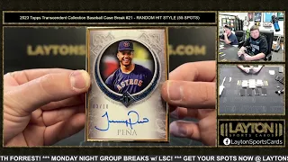 2023 Topps Transcendent Collection Baseball Case Break #21